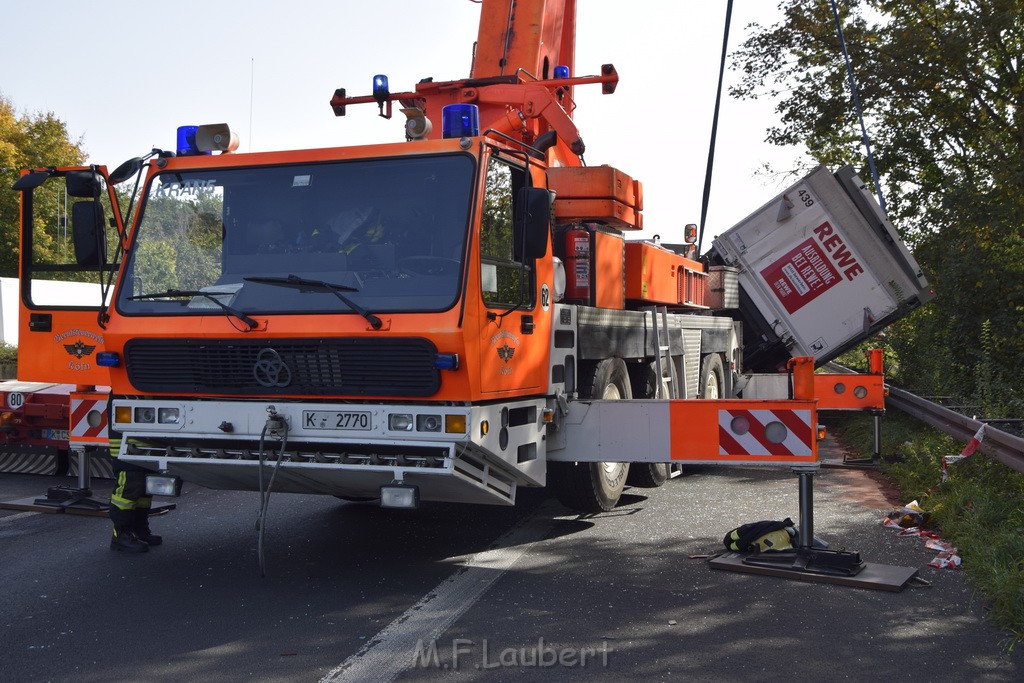 Schwerer VU PKlemm A 57 Rich Innenstadt Hoehe Koeln Chorweiler P196.JPG - Miklos Laubert